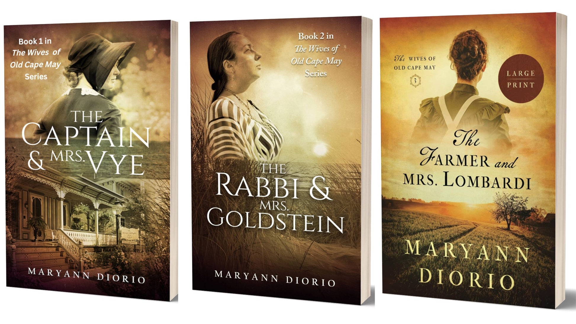 THE WIVES OF OLD CAPE MAY SERIES (NOVELS)(PAPERBACKS)